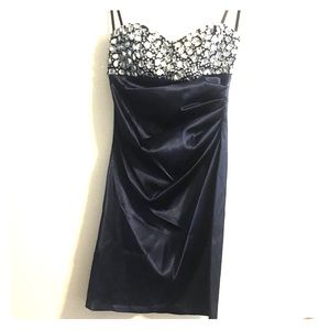 Strapless Cocktail Dress